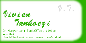 vivien tankoczi business card
